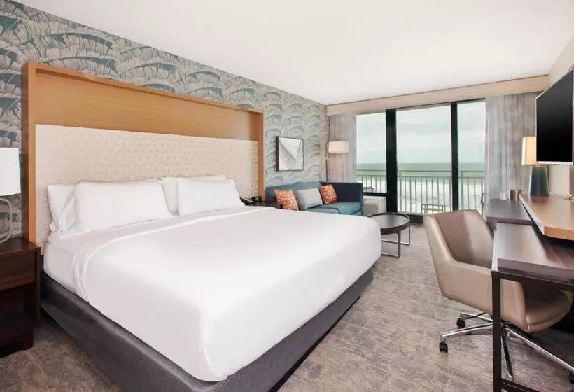 اتاق استاندارد با تخت بزرگ برای معلولان, Holiday Inn Va Beach Oceanside 21st St, An Ihg