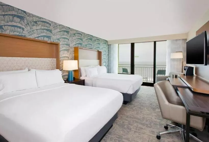 اتاق استاندارد با 2 تخت دوبل, Holiday Inn Va Beach Oceanside 21st St, An Ihg