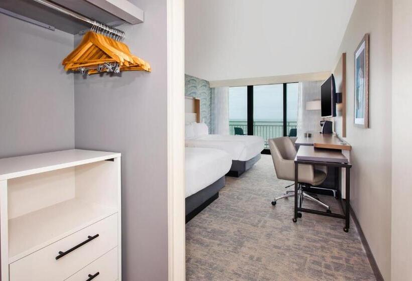 带2个双人床的标准工作室, Holiday Inn Va Beach Oceanside 21st St, An Ihg