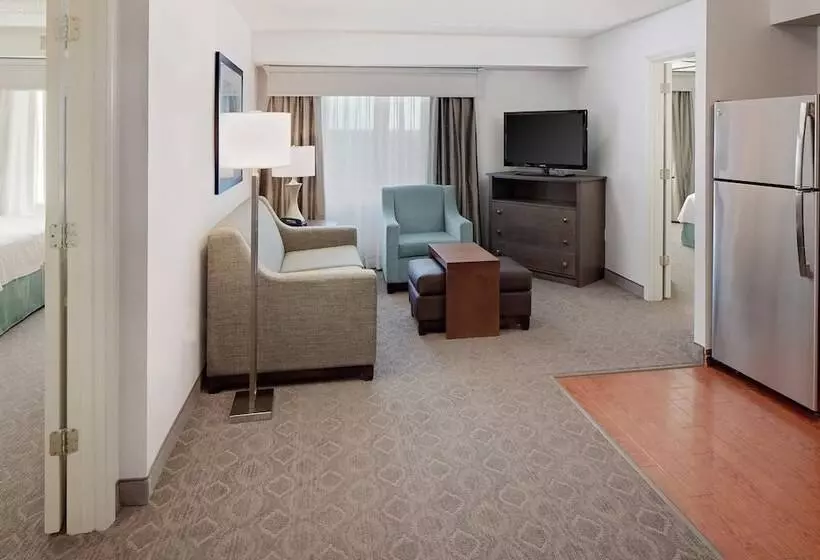 身障者適用スイートルーム, Homewood Suites By Hilton Dallasmarket Center