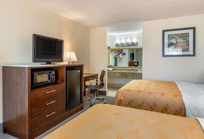 带2个双人床的标准工作室, Quality Inn And Suites Palatka Riverfront