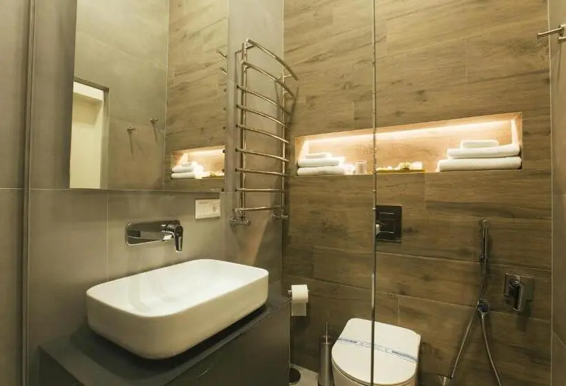 Huoneisto 1 Makuuhuone, Apart Hotel на трояндовой