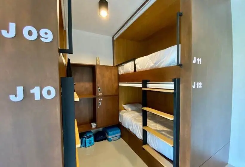 تختخواب در اتاق مشترک, Jaidee Cafe & Hostel Chiangrai