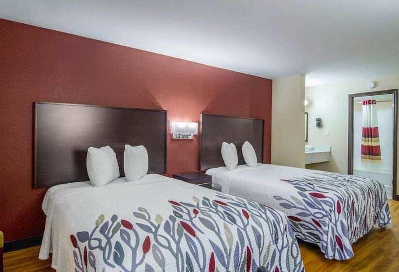 Номер Стандарт 2 Двуспальные Кровати, Red Roof Inn Perrysburg