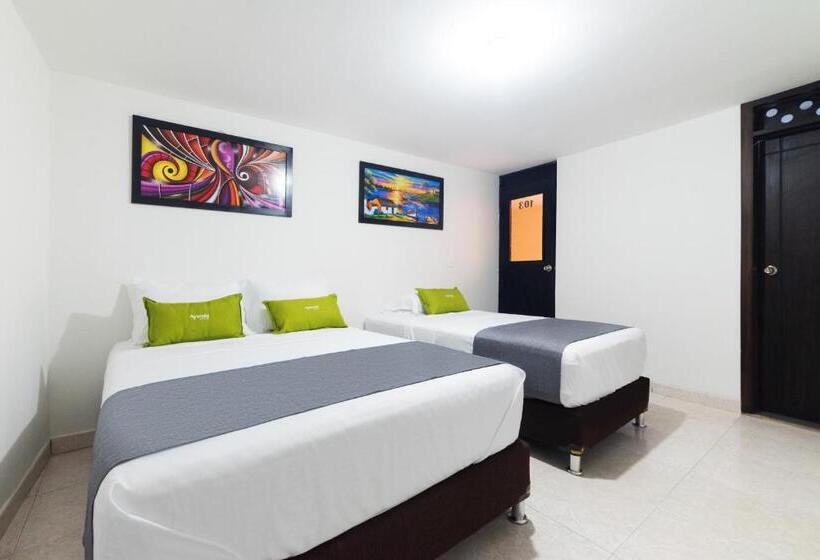 غرفة قياسية ثلاثية, Ayenda 1045 Boutique Aeropuerto