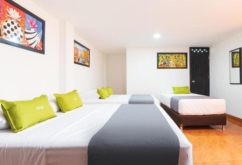 غرفة عائلية, Ayenda 1045 Boutique Aeropuerto