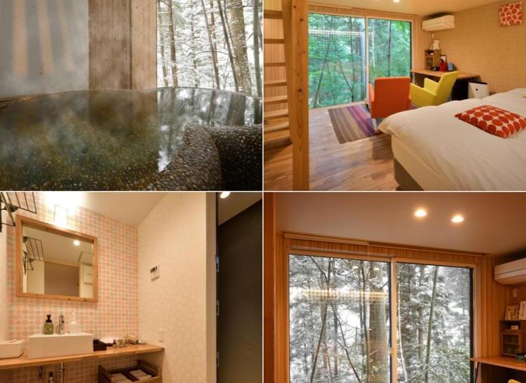 1침실 스탠다드 복층 주택, Onsen Glamping Shimablue