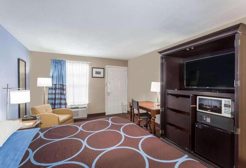 스탠다드 룸 킹사이즈 침대, Super 8 By Wyndham Foley