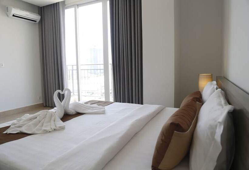 شقة ديلوكس غرفتين نوم, Mekongview 3 Condotel