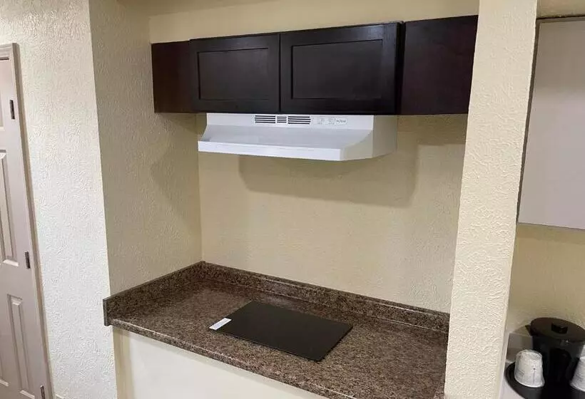 キングサイズベッドのスイートルーム, La Quinta Inn By Wyndham Indianapolis Airport Lynhurst