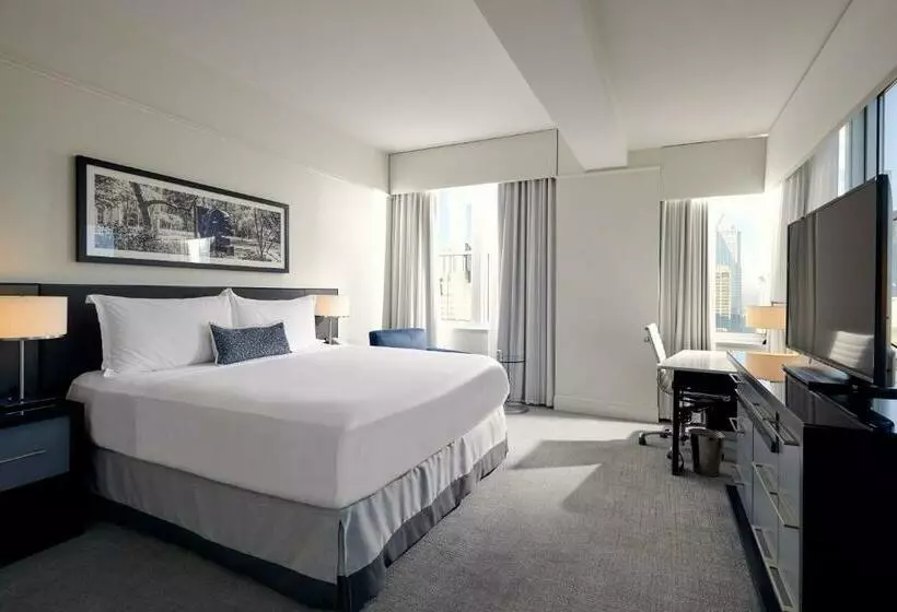 キングサイズベッドのデラックスルーム, Loews Philadelphia