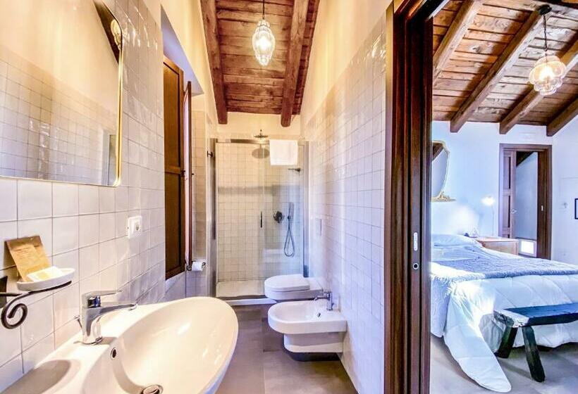 اتاق لوکس با چشم‌انداز باغ, Tenuta Novecento Bioagriturismo