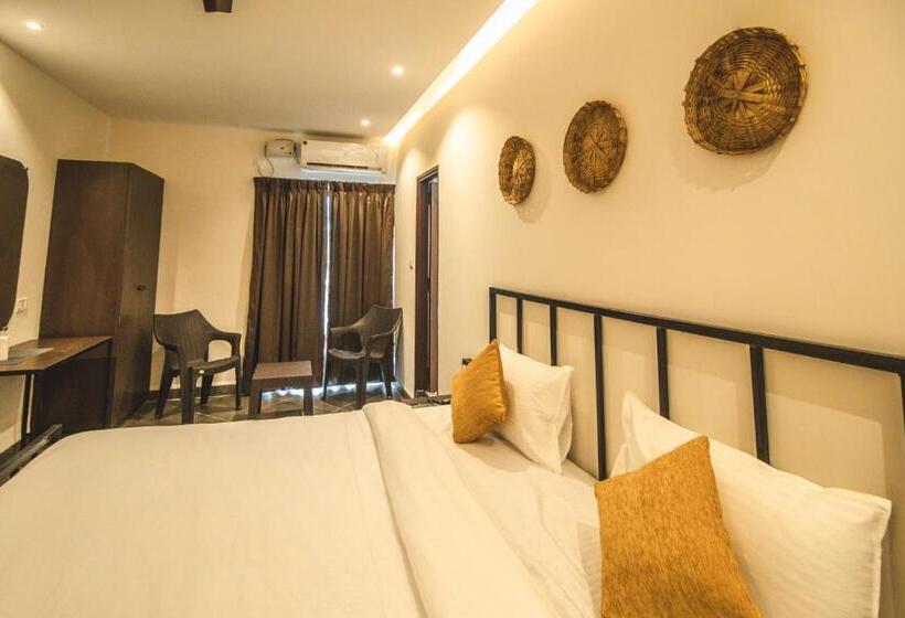 غرفة ديلوكس مزودة بشرفة, Amber Rooms