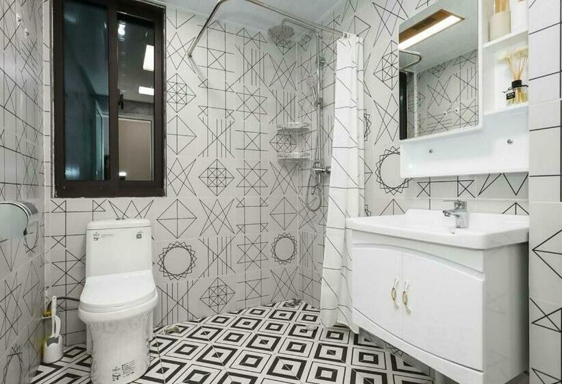 شقة غرفة واحدة, Lu Ke Boutique Apartment 00123370, Qixiashan Nanjing Station, Nanjing City, Jiangsu Province