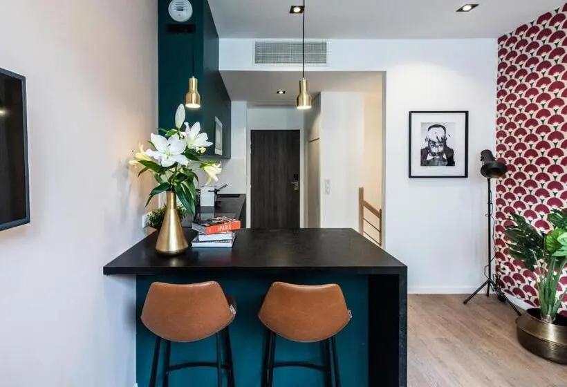 Duplex-huoneisto 1 Makuuhuone, Yays Paris Issy By Numa
