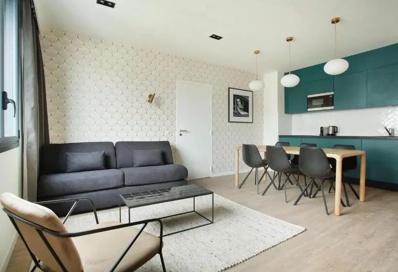 Comfort-huoneisto 1 Makuuhuone, Yays Paris Issy By Numa