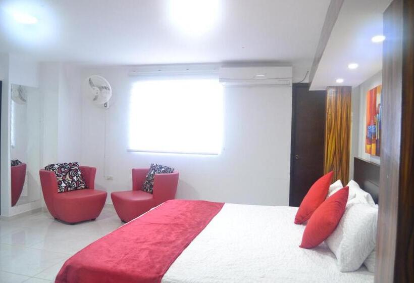 디럭스 룸, Eco Hotel El Bosque Valledupar