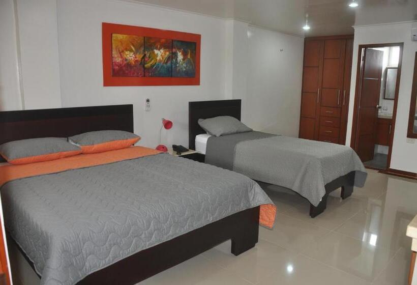 デラックストリプルルーム, Eco Hotel El Bosque Valledupar