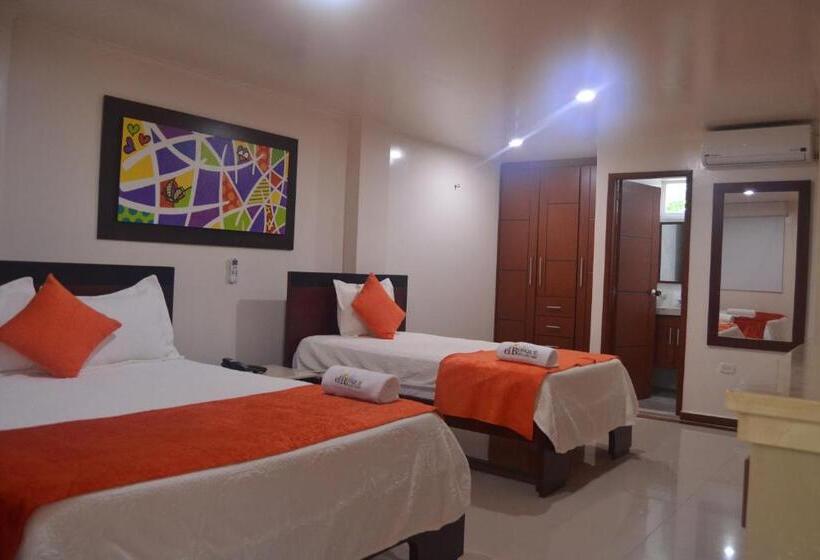 디럭스 패밀리 룸, Eco Hotel El Bosque Valledupar