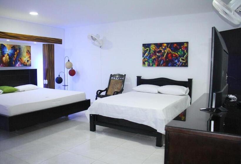 デラックスファミリールーム, Eco Hotel El Bosque Valledupar