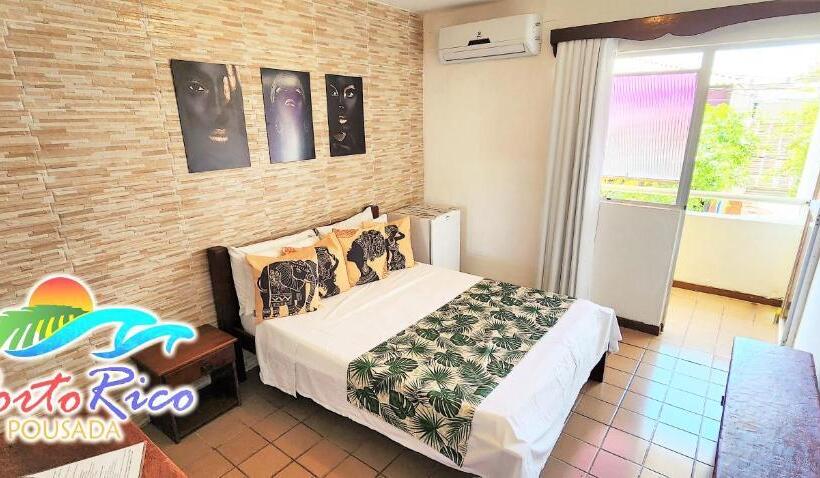バルコニー付きデラックスルーム, Pousada Porto Rico