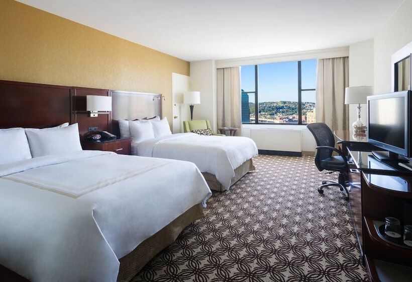 ２ダブルベッドのスタンダードルーム, Pittsburgh Marriott City Center
