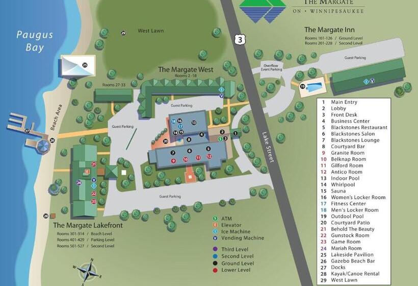 스탠다드 룸 더블 침대 2개, The Margate Resort