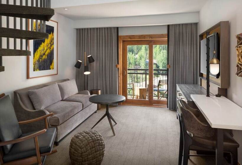 ダブルベッドスタンダードルーム, The Hythe, A Luxury Collection Resort, Vail