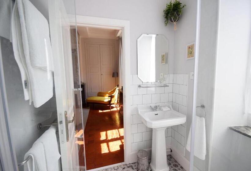 חדר דחוקס עם מיטת קינג, Maison De L'aguze