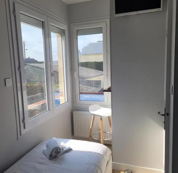 スタンダードシングルルーム, Hôtel De La Plage