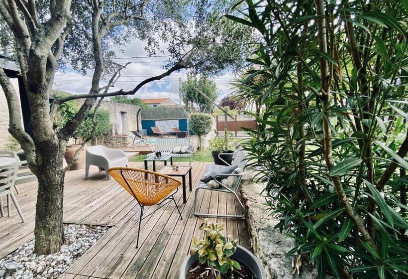 غرفة قياسية مزوَّدة بتراس, ô Chambres D Hôtes