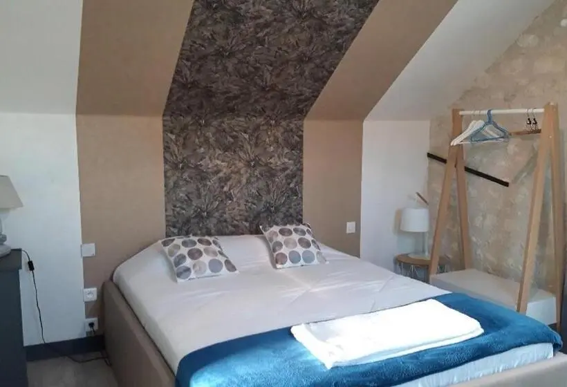 Huoneisto 1 Makuuhuone Puutarhanäkymä, Gites Et Chambres Des Coteaux