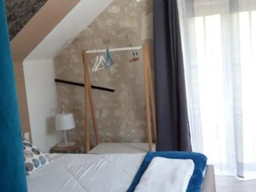 Huoneisto 1 Makuuhuone Puutarhanäkymä, Gites Et Chambres Des Coteaux