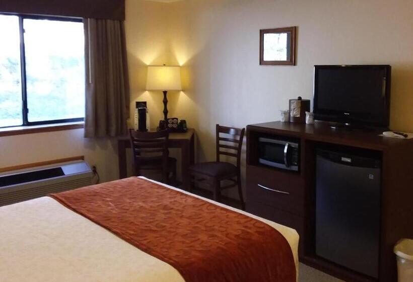 带特大床的豪华房间, Nisqually Lodge