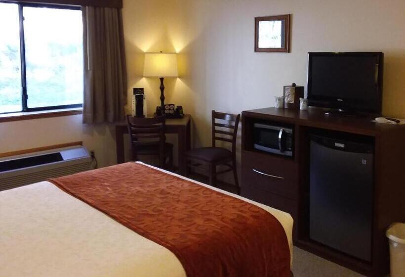 带特大床的豪华房间, Nisqually Lodge