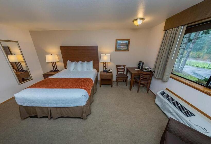 带特大床的豪华房间, Nisqually Lodge