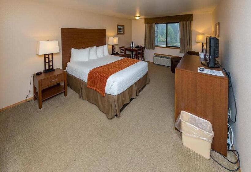 带特大床的豪华房间, Nisqually Lodge