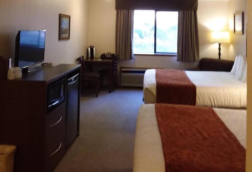 带特大床的豪华房间, Nisqually Lodge