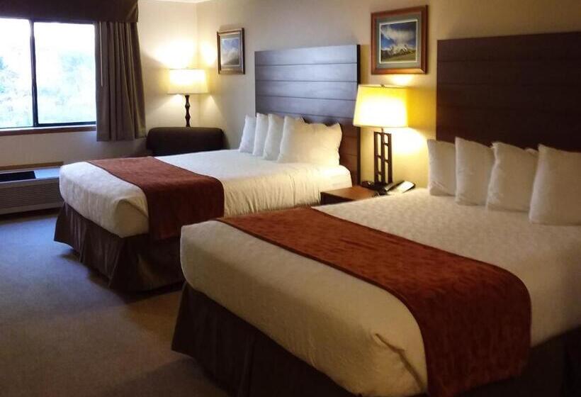 带特大床的豪华房间, Nisqually Lodge