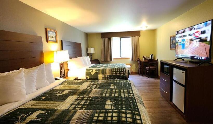 带特大床的豪华房间, Nisqually Lodge