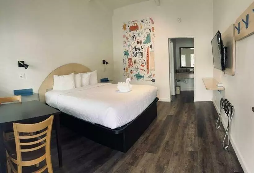 اتاق استاندارد با تخت بزرگ, Ocean Palms Motel