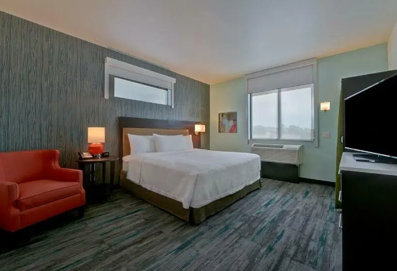 身障者適用キングサイズベッドルーム, Home2 Suites By Hilton Atascadero, Ca