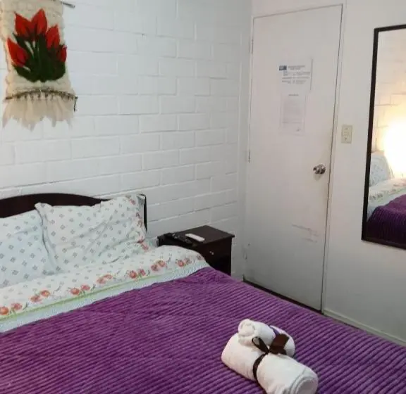 バス共有のスタンダードルーム, Hostal Newen