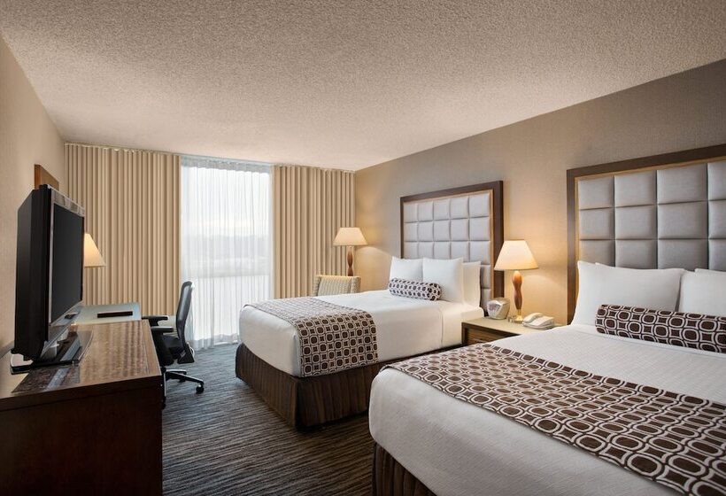 Номер Стандарт 2 Двуспальные Кровати, Crowne Plaza San Francisco Airport, An Ihg