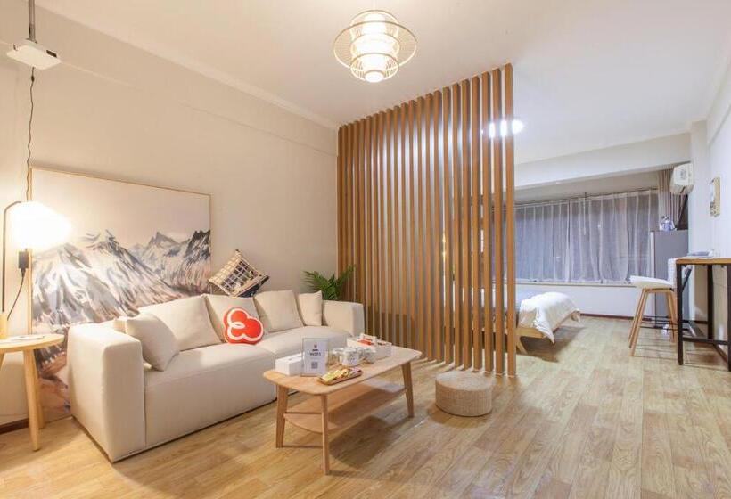 １ベッドルームアパートメント, [roader] Wuhan Jiang An District·hong Kong Road
