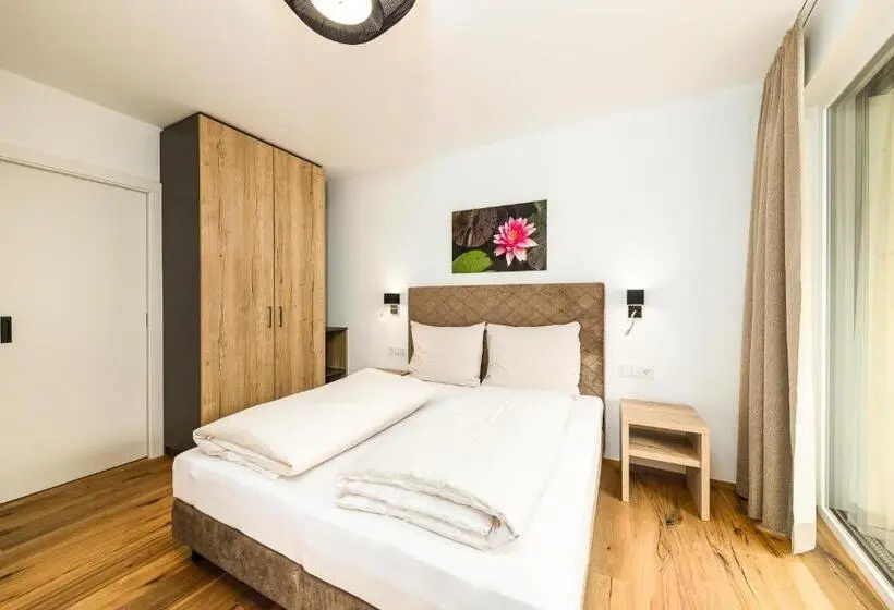 Superior-huoneisto 1 Makuuhuone, Apartmenthotel Sonnenhof