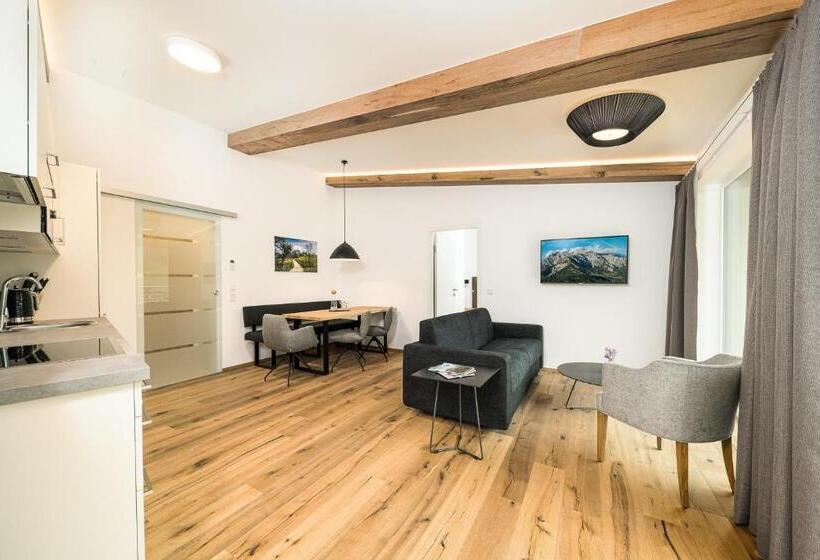 דירת פנטהאוז 1 חדרי שינה, Apartmenthotel Sonnenhof