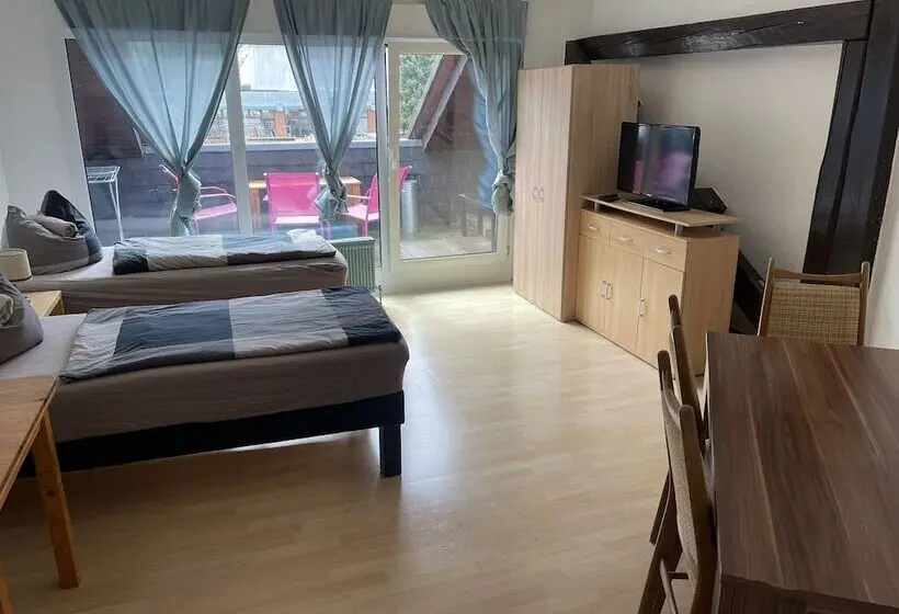１ベッドルームベーシックアパートメント, Bed4you Gästehaus 1