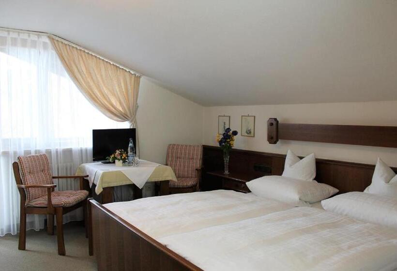 غرفة قياسية مع حمام خارجي, Gästehaus Immenhof