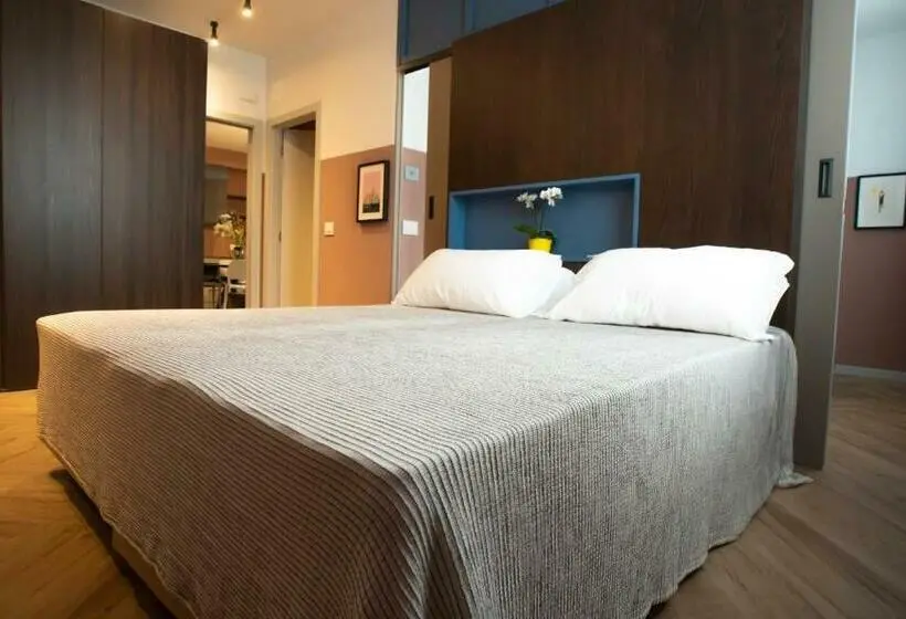 آپارتمان 1 خوابه با چشم‌انداز, Residenza Alto Garda